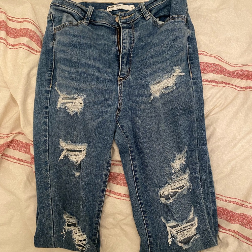 Garage Ripped Denim Jeans Size 05